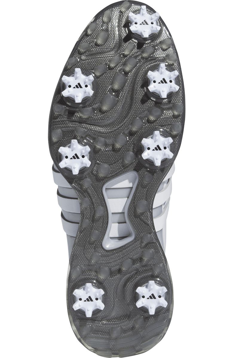 adidas Tour360 24 Golf Shoe, Alternate, color, White/ White/ Silver Metallic