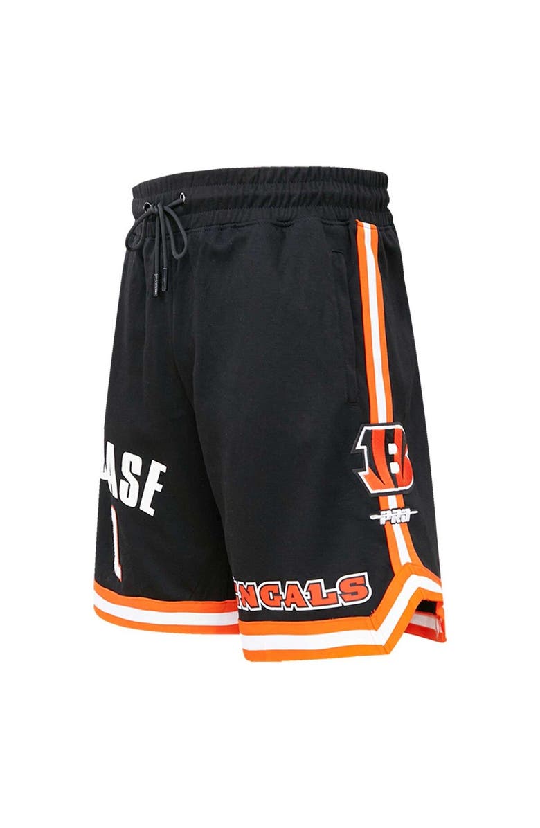 PRO STANDARD Men's Pro Standard Ja'Marr Chase Black Cincinnati Bengals Player Name & Number Shorts, Alternate, color, Black