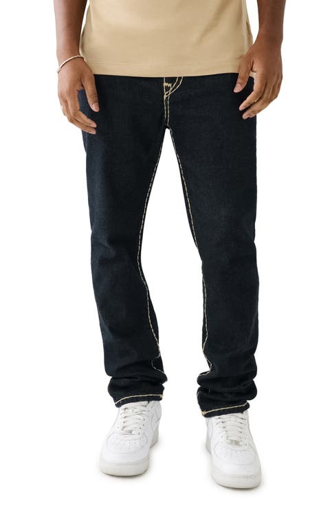 Rocco Super 'T' Flap Skinny Jeans (Body Rinse)
