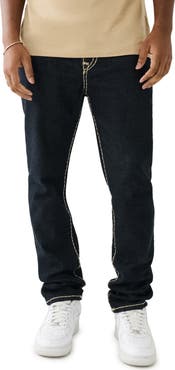 True Religion Brand Jeans Rocco Super 'T' Flap Skinny Jeans