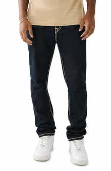 True Religion Brand Jeans Rocco Super 'T' Flap Skinny Jeans