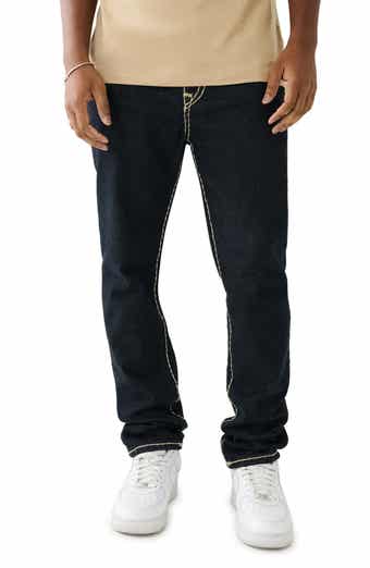 True Religion Brand Jeans Rocco Super 'T' Flap Skinny Jeans
