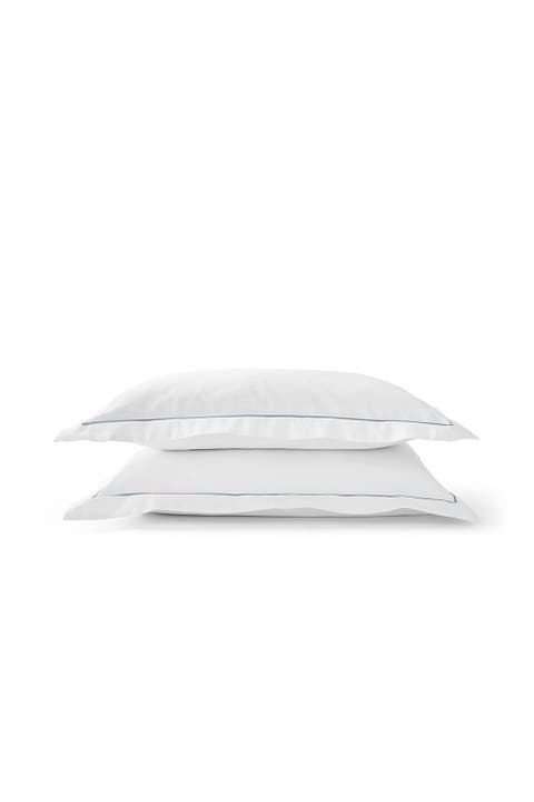 Premium Luxury Sateen Cotton Oxford Style Pillow Sham Pairs