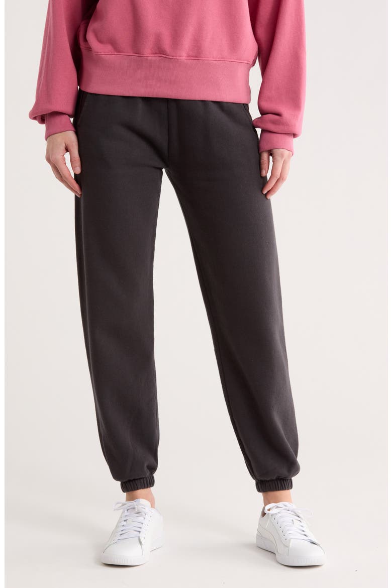 Sol Cotton Sweatpants, Main, color, VINTAGE BLACK