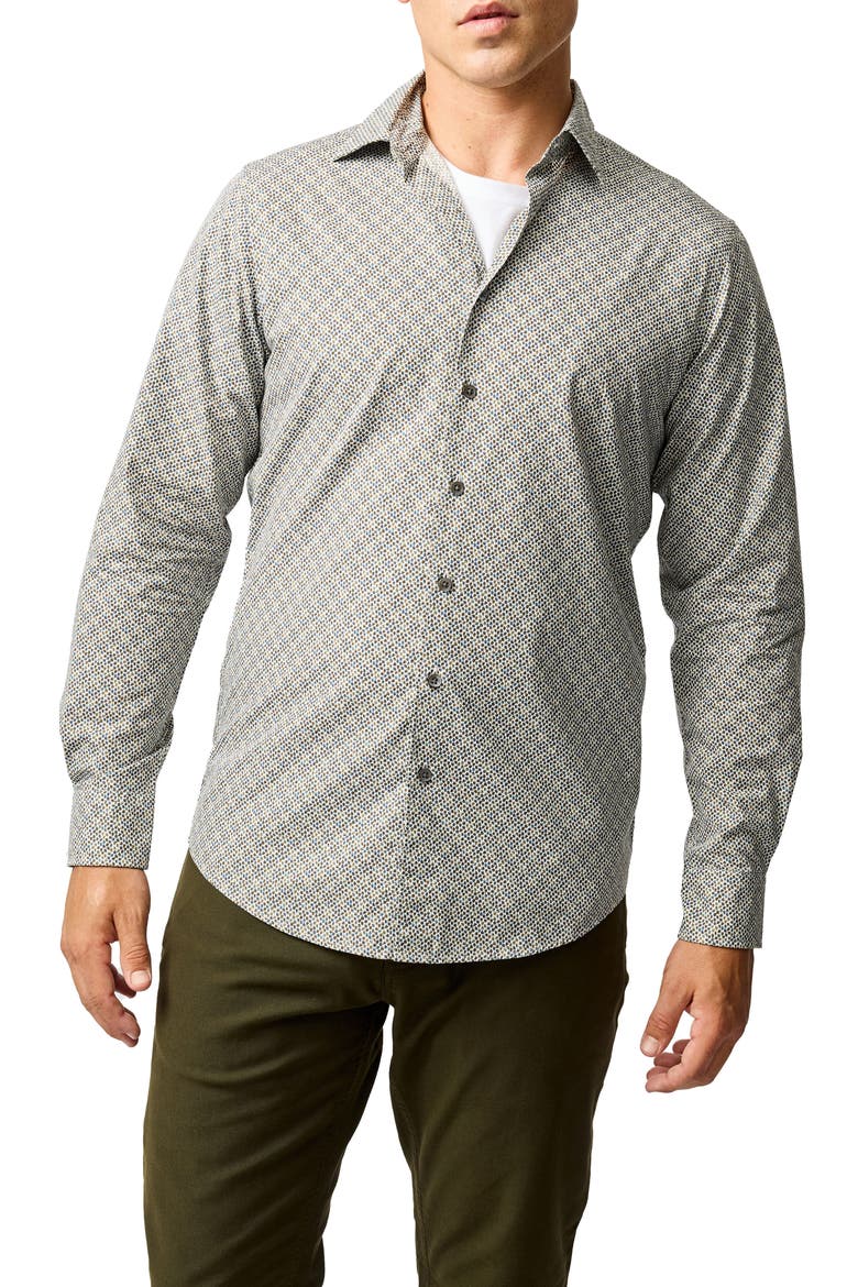 Henderson Valley Long Sleeve Button-Up Shirt, Main, color, MAPLE
