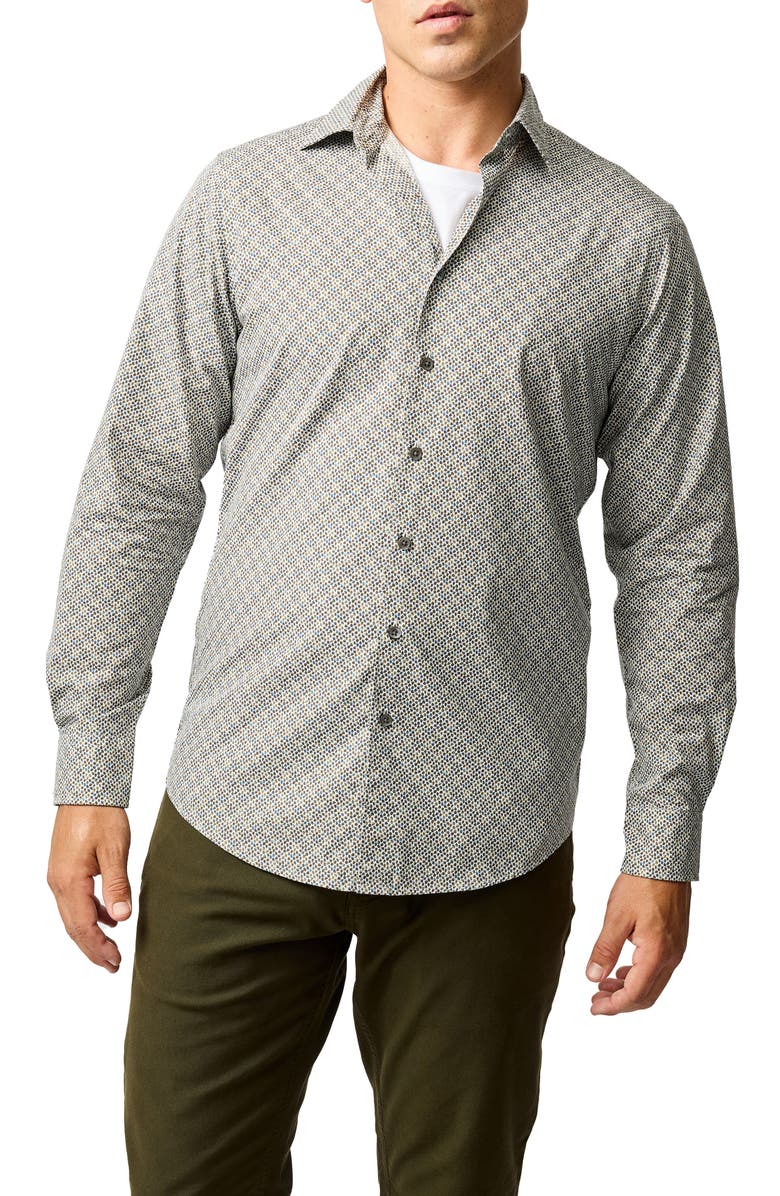 Rodd & Gunn Henderson Valley Long Sleeve Button-Up Shirt, Main, color, Maple