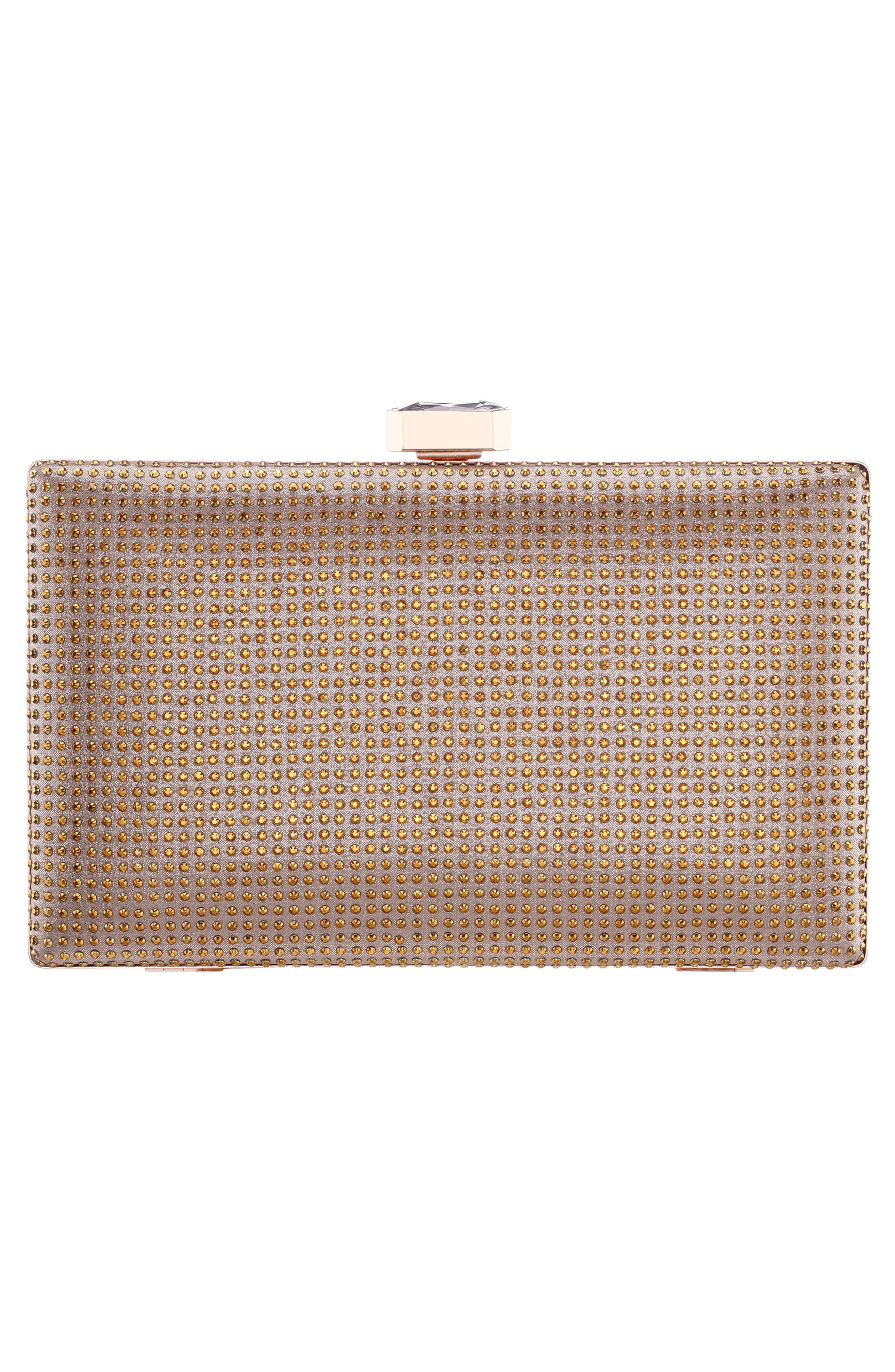 Justin Frame Clutch, Alternate, color, GOLD