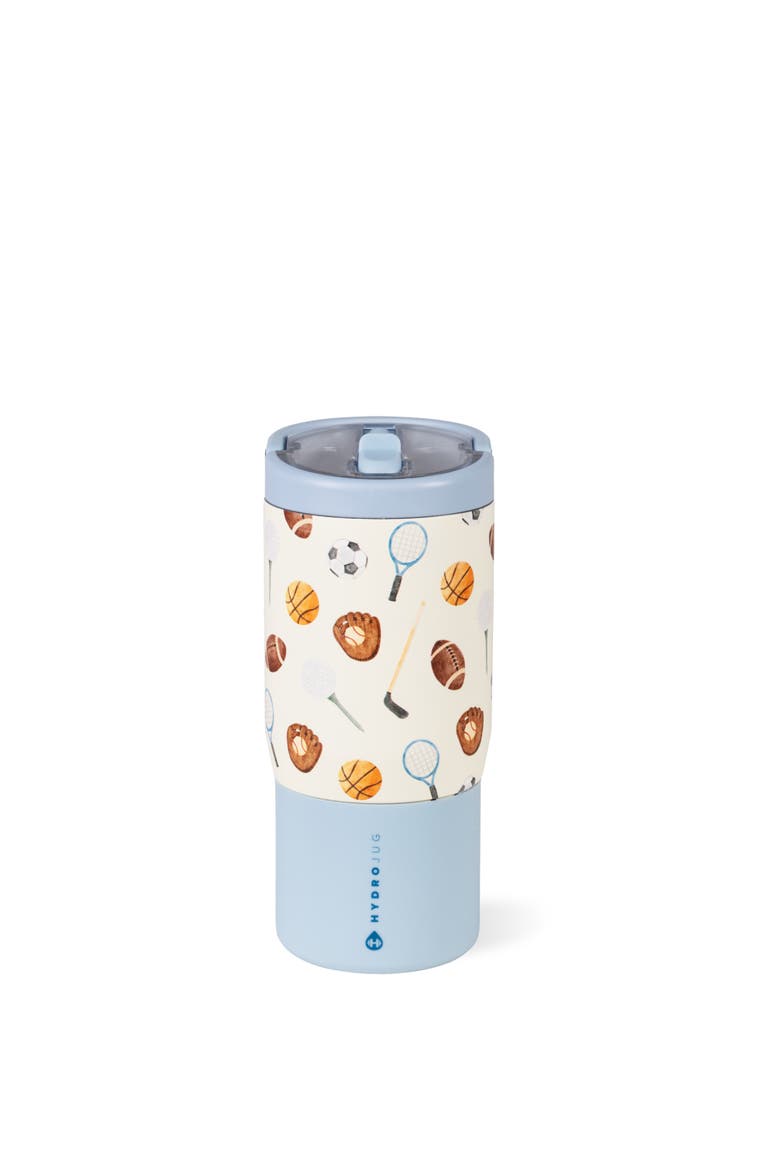 Kids 14 oz Sport Water Bottle - Stainless Steel, Insulated, 100% Leakproof, With Carry Handle, BPA-Free, Kid-Friendly Design, Alternate, color, Sports