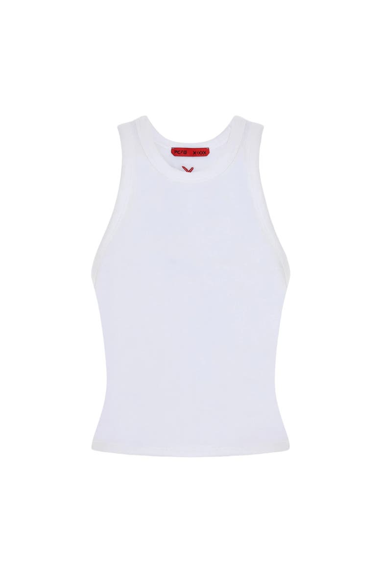 Daydreamers Wide Strap Tank Top, Main, color, white