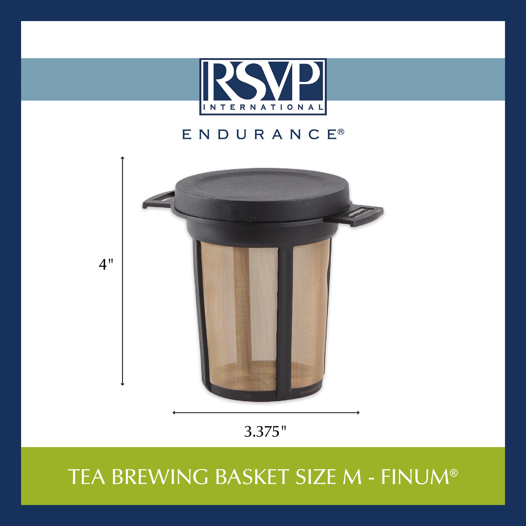 RSVP International Endurance® Tea Brewing Basket Size | Nordstrom