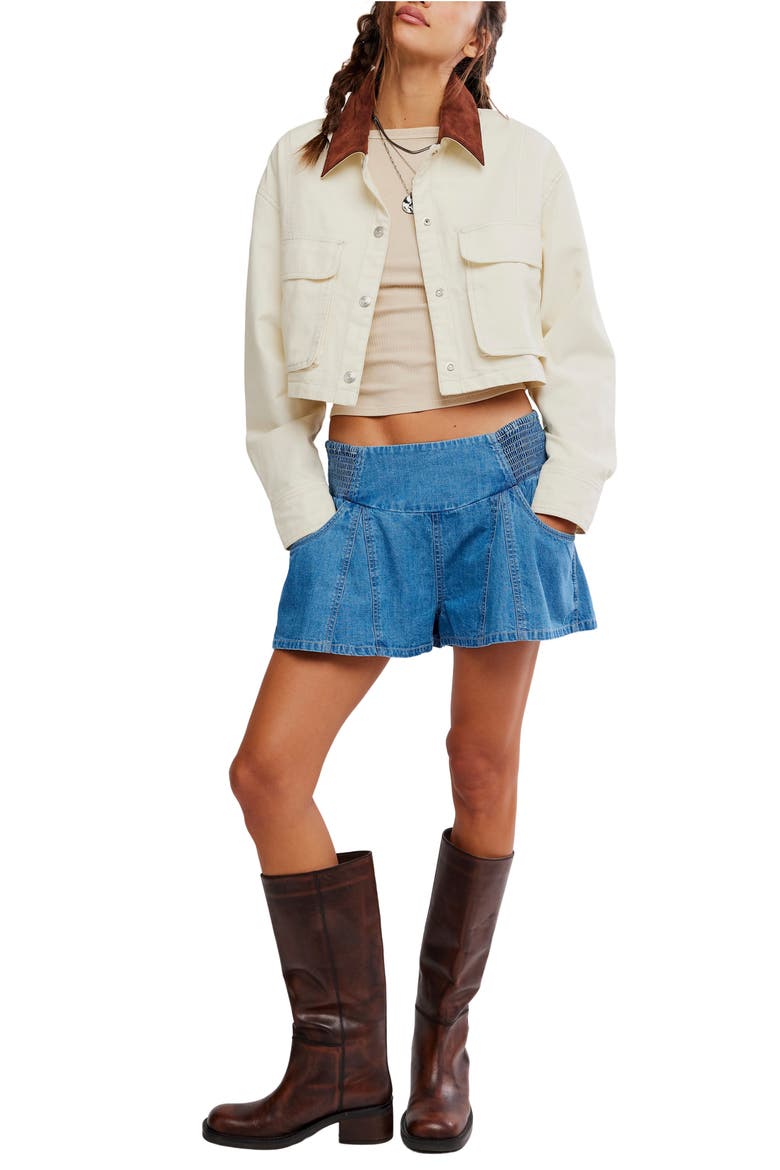 We the Free Martha Workwear Jacket, Alternate, color, TOFU