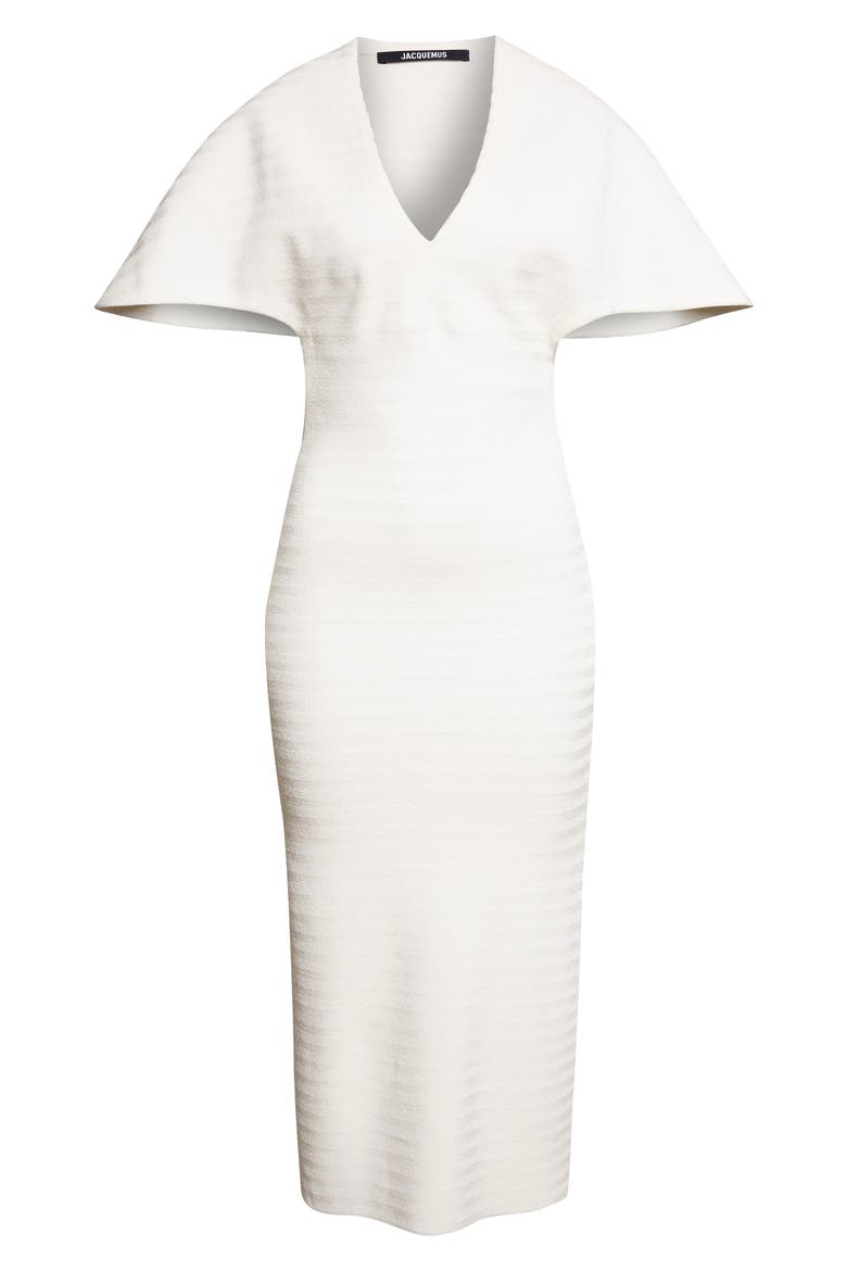 La Robe Maille Stanton Midi Dress, Alternate, color, WHITE