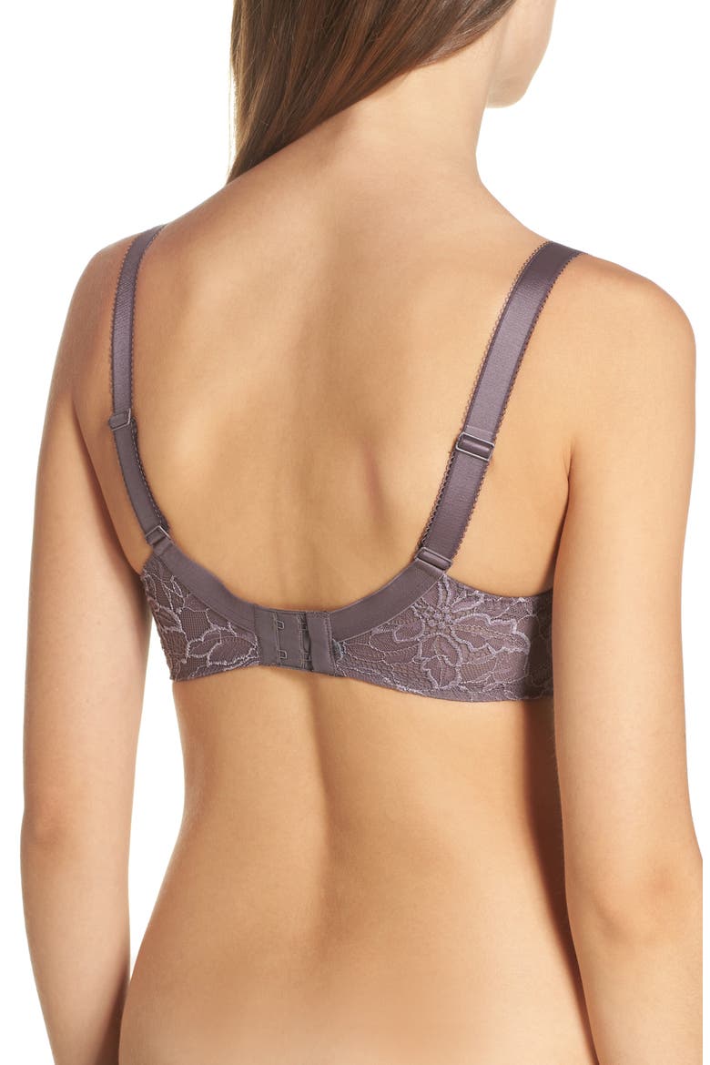 Eden Underwire Demi Bra, Alternate, color, DOVE GREY