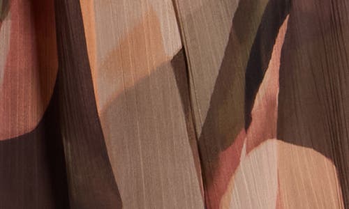 Dr2 By Daniel Rainn Tie Neck Top In Multi