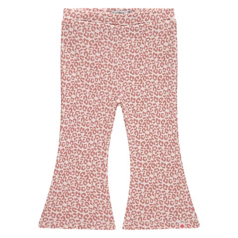 Leopard Print Flare Leggings