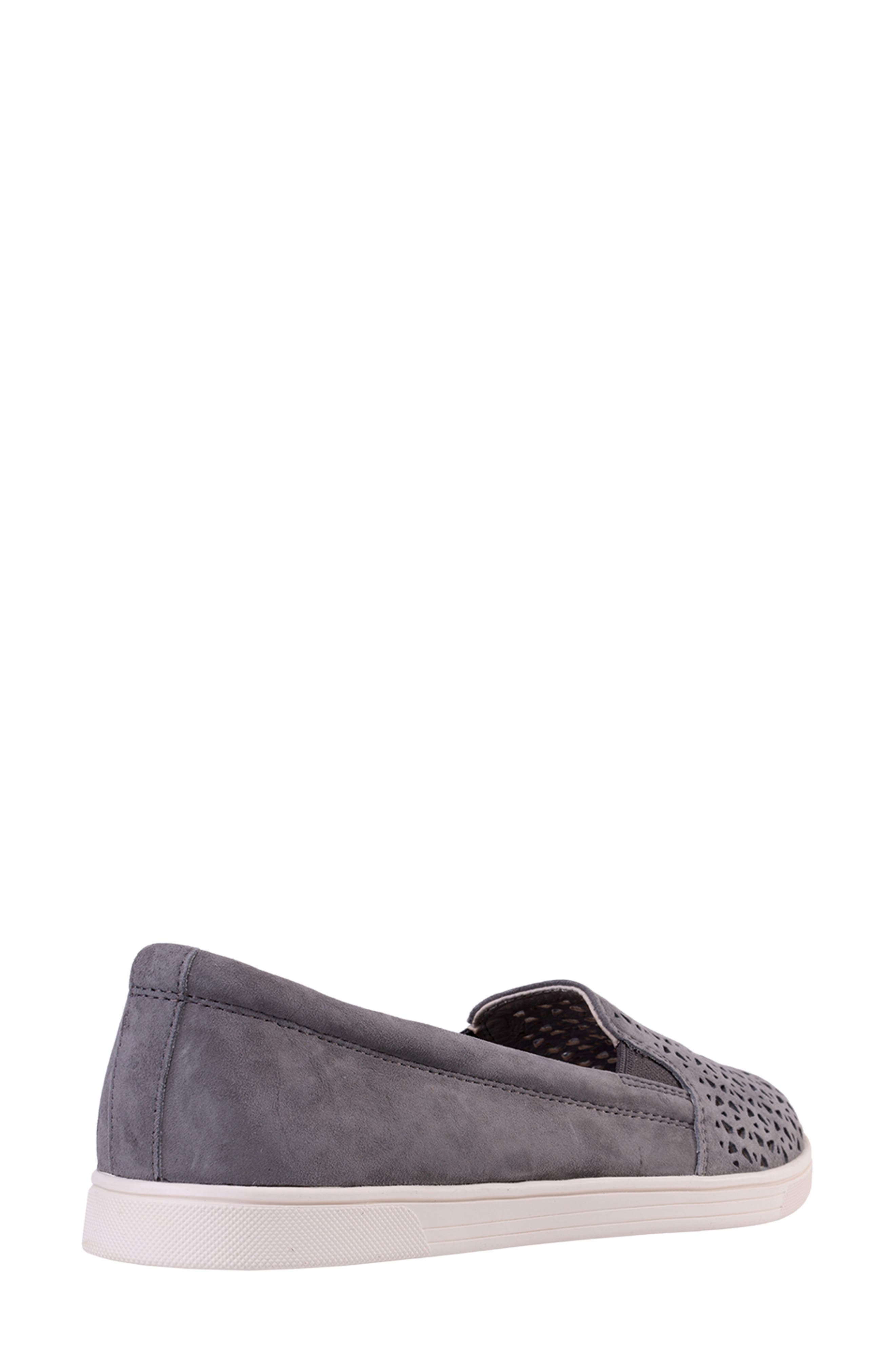 Carolina Leather Loafer, Alternate, color, DARK CHARCOAL