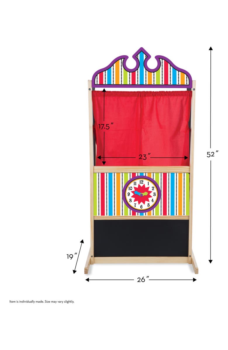 Melissa & Doug 'Puppet Time' Theater, Alternate, color, Various