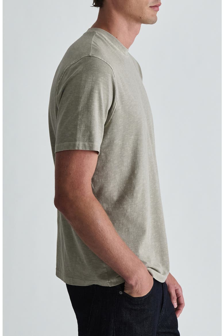 Crewneck T-Shirt, Alternate, color, ABBEY STONE