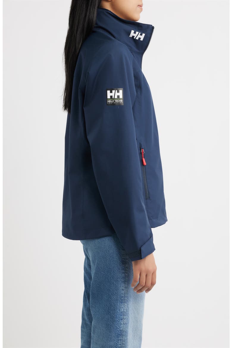 Crew 2.0 Water Repellent Hooded Jacket, Alternate, color, NAVY