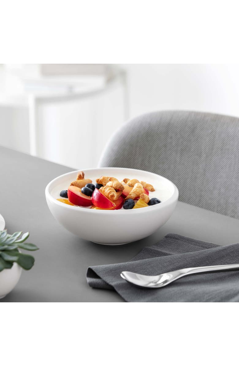 Villeroy 
Boch NewMoon Rice Bowl, Alternate, color, White