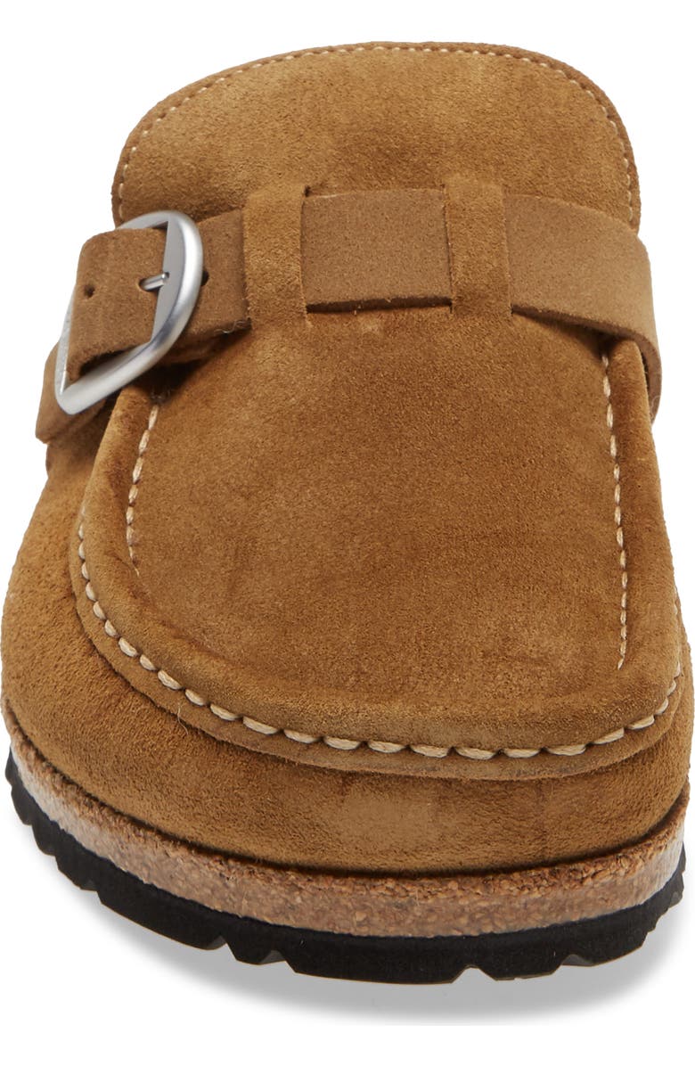 Birkenstock Buckley Genuine Shearling Mule, Alternate, color, Brown