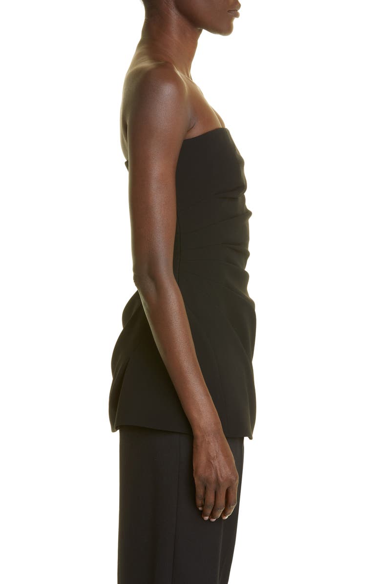 Proenza Schouler Pleated Strapless Top, Alternate, color,