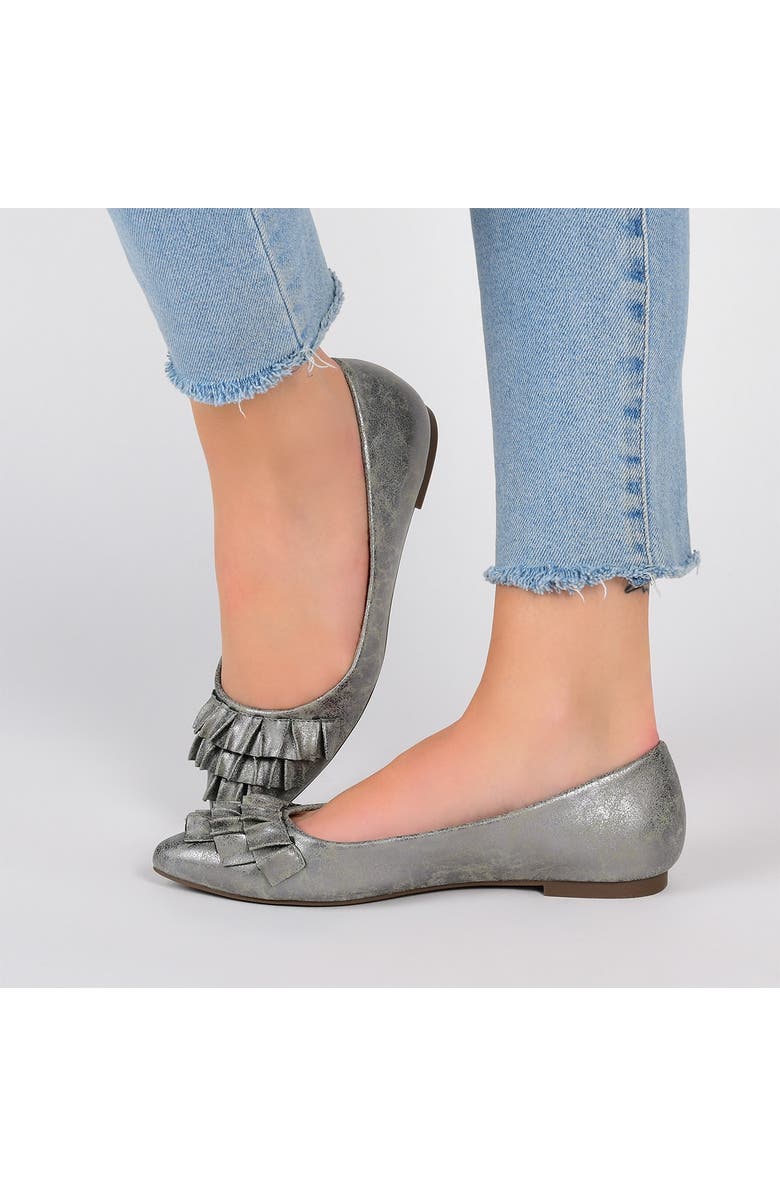 Journee Collection JOURNEE Judy Flat, Alternate, color, Black