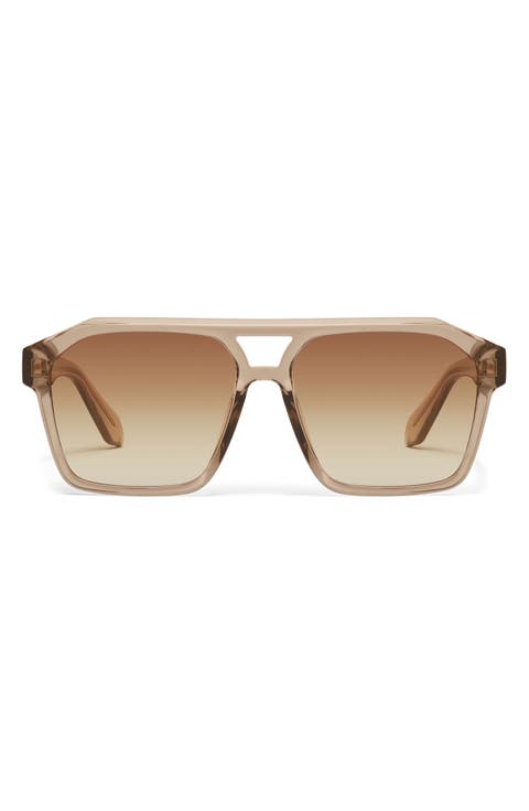 Soundcheck 57mm Gradient Aviator Sunglasses