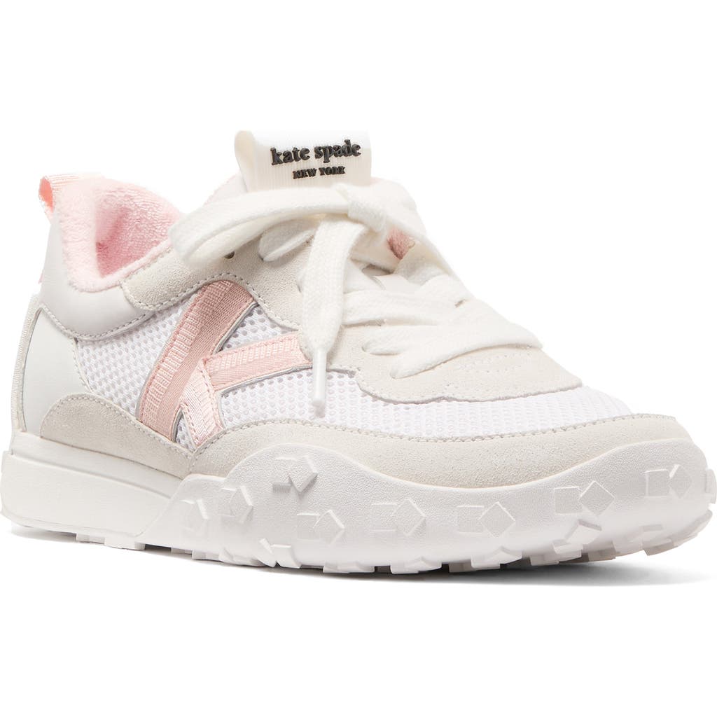 Kate Spade New York K As In True White/pastry Pink Multi