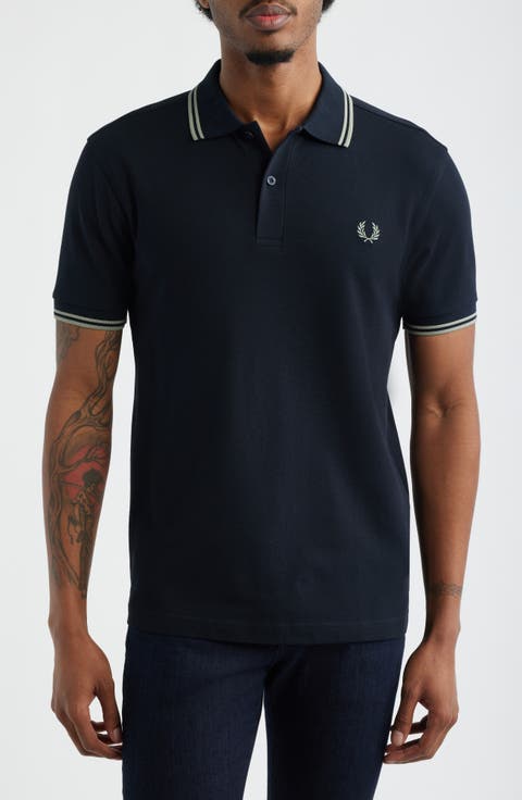 Extra Trim Fit Twin Tipped Piqué Polo