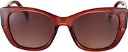 GUESS 54mm Gradient Round Sunglasses