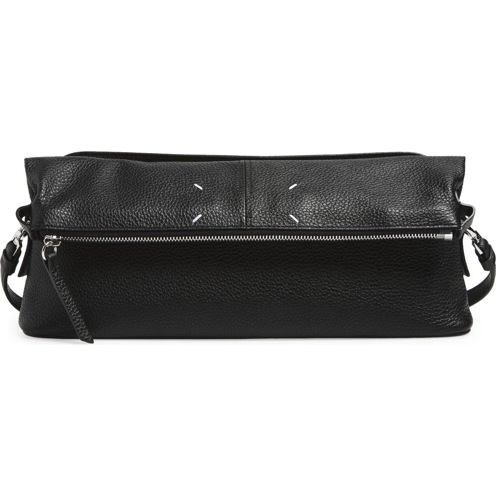 Maison Margiela 5AC Leather Crossbody Bag in Black at Nordstrom