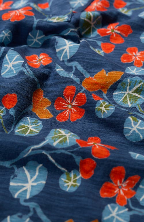 Seasalt Cornwall Wavecrest Organic Cotton Jersey Top In Multi