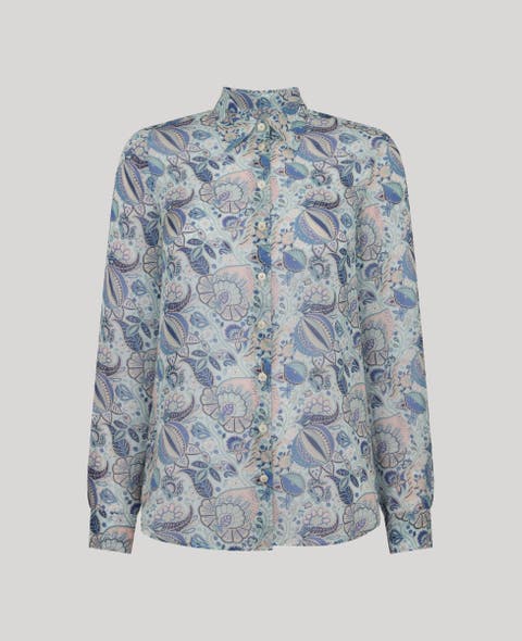 Sophia Liberty Silk Classic Shirt