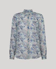 Really Wild Clothing Sophia Liberty Silk Classic Shirt