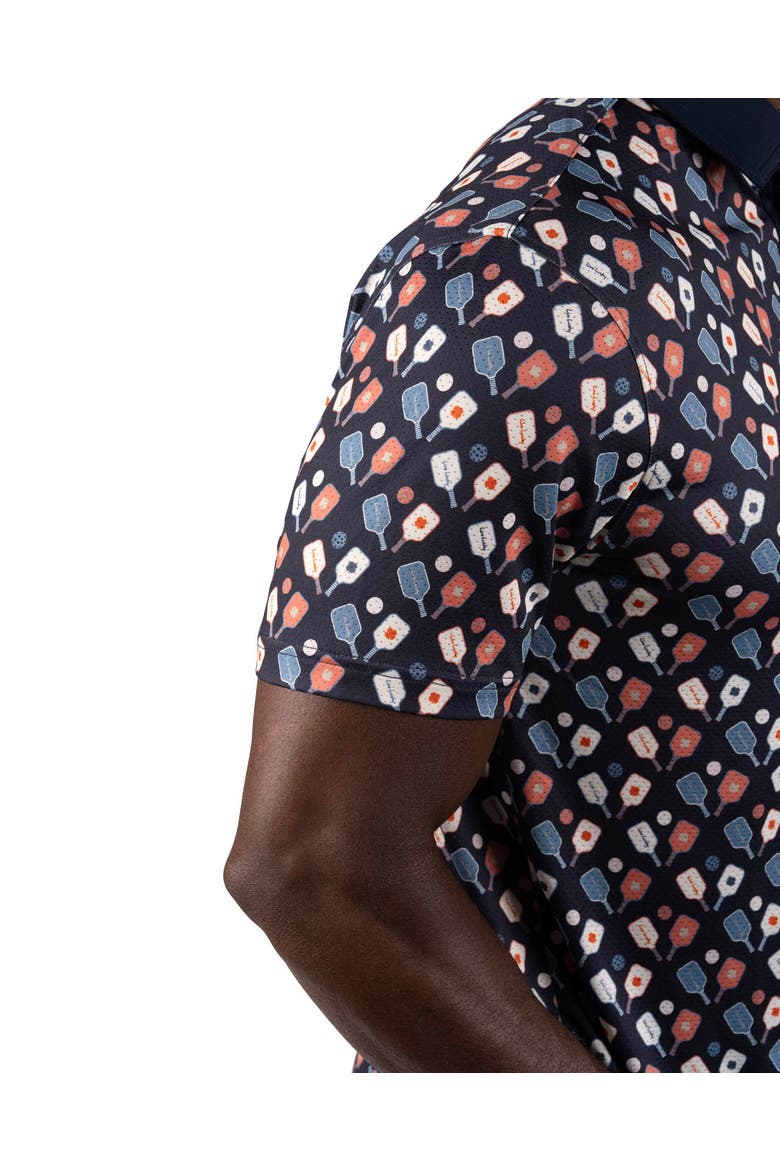 Shake N Bake Polo, Alternate, color, Navy