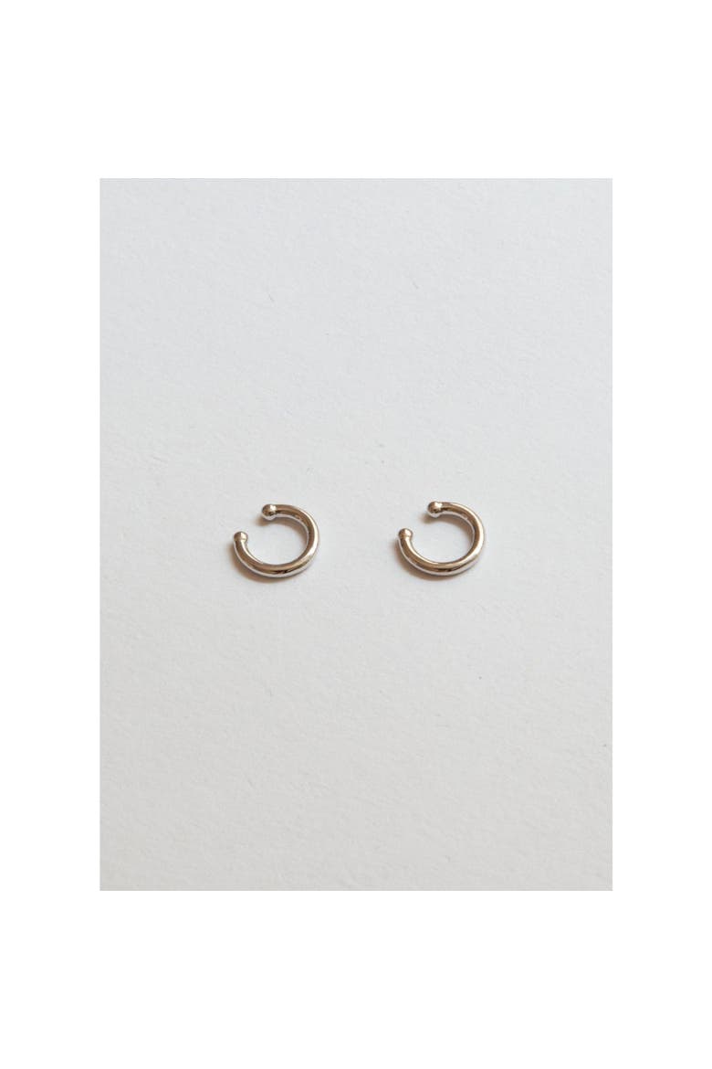 Simple Silver Ear Cuff, Alternate, color, Silver