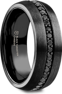 Larson Jewelers Valiant Sapphire Tungsten Ring