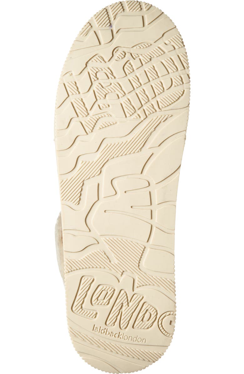 laidback london Ronan 6.0 Genuine Shearling Lined Ankle Boot, Alternate, color, Chestnut Suede / Natural