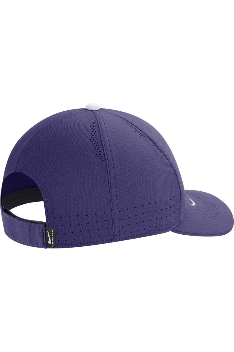 Men's Nike Purple Kansas State Wildcats 2023 Sideline Legacy91 Performance Adjustable Hat, Alternate, color, Purple