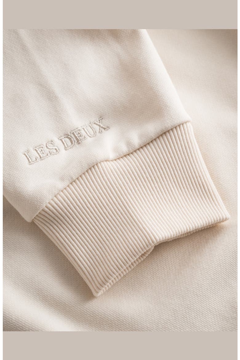 Reverse Knit Hoodie, Alternate, color, IVORY