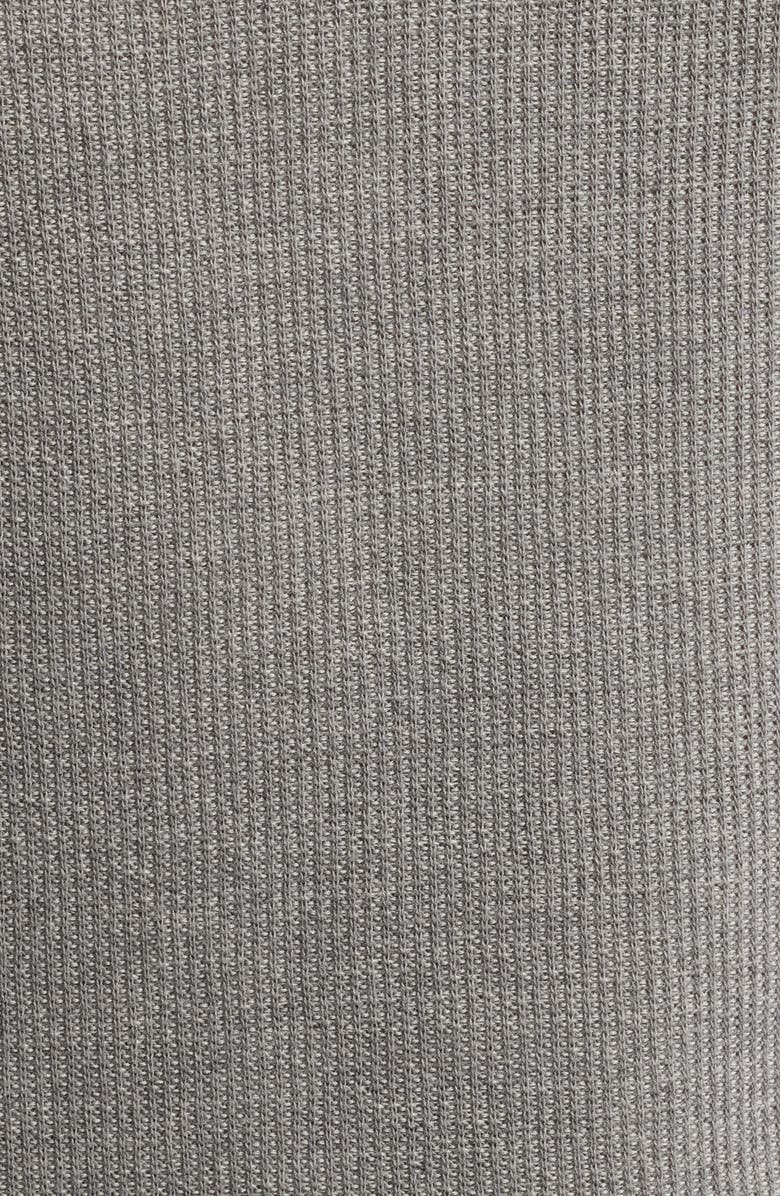 Robert Barakett Barley Short Sleeve Cotton Polo Sweater, Alternate, color, Grey