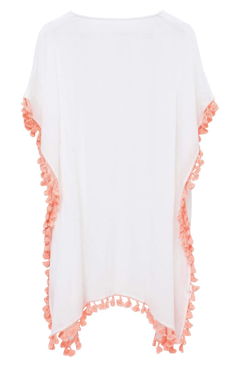 Snapper Rock Kids' Tassel Cover-Up, Alternate, color, White