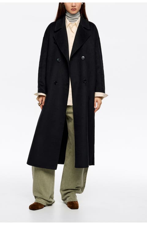 Long Double-Face Tailored Coat