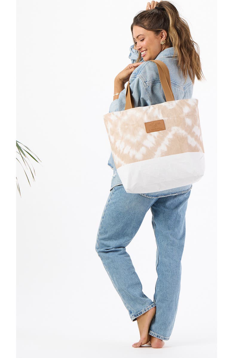 Aloha Collection Shibori Day Tripper Water Resistant Tyvek<sup>®</sup> Tote, Alternate, color,