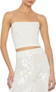 ALICE + OLIVIA Ceresi Sequin Camisole