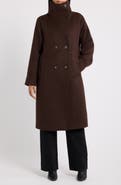 Bernardo Funnel Neck Coat