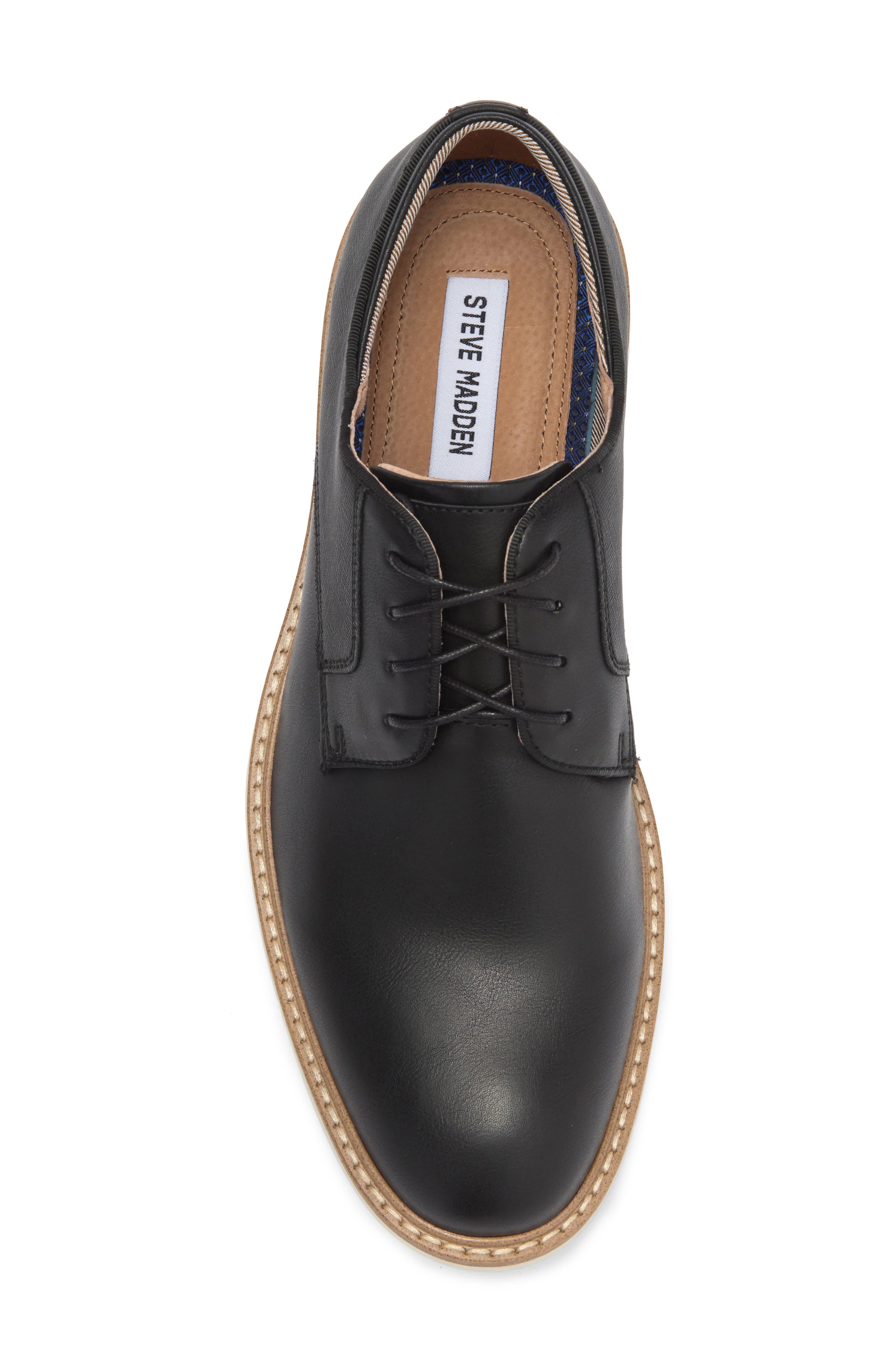 Steve Madden Mix Texture Derby, Alternate, color, 