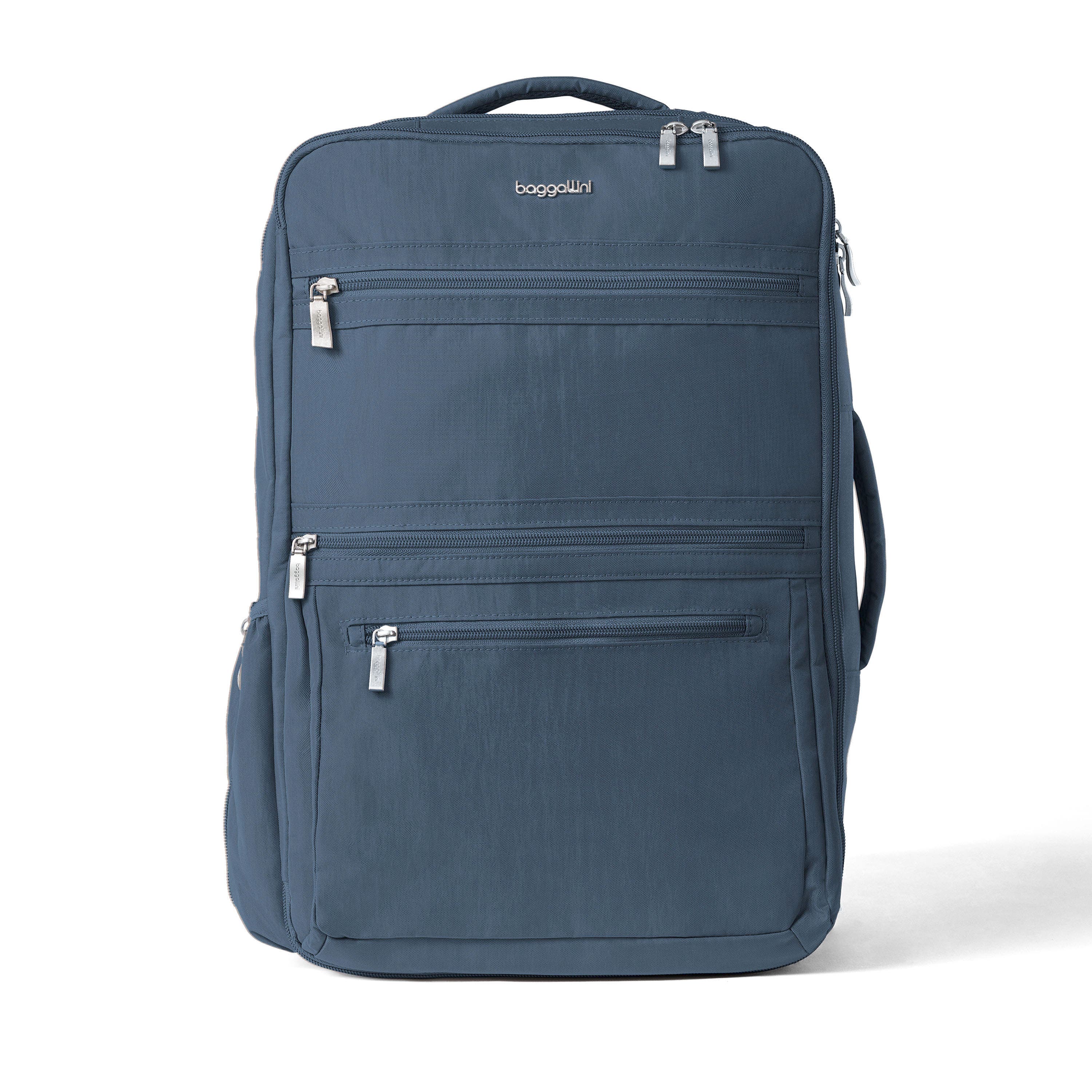 baggallini mendoza travel backpack purse Naples Convertible - Sling Crossbody locking zippers Baggallini Essential Laptop Backpack |
