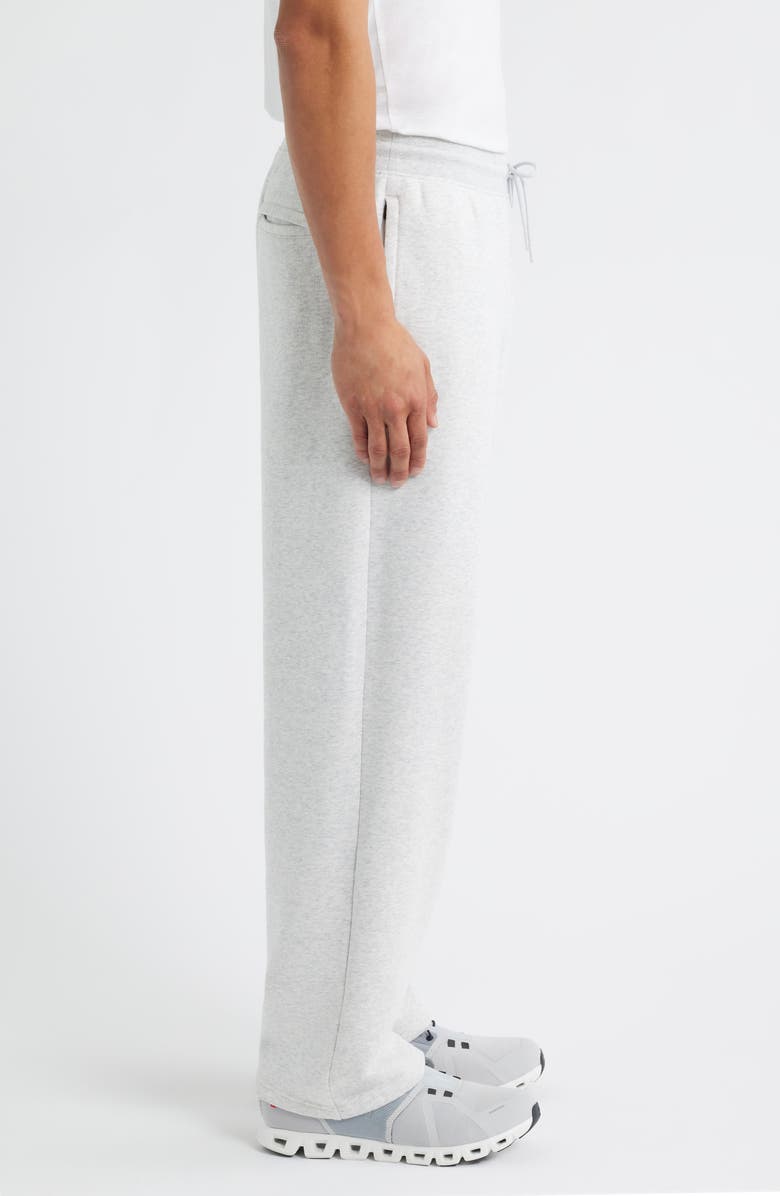 Zella Vital Fleece Pants, Alternate, color, Grey Fog Heather